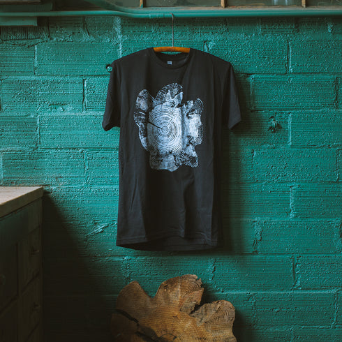 "Pine" Tree Print - Heavyweight T-Shirt